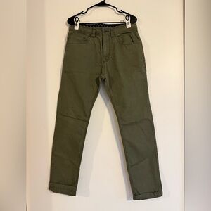 Prana Olive Green Men’s Slim Fit Pants 32 Gorpcore Hiking